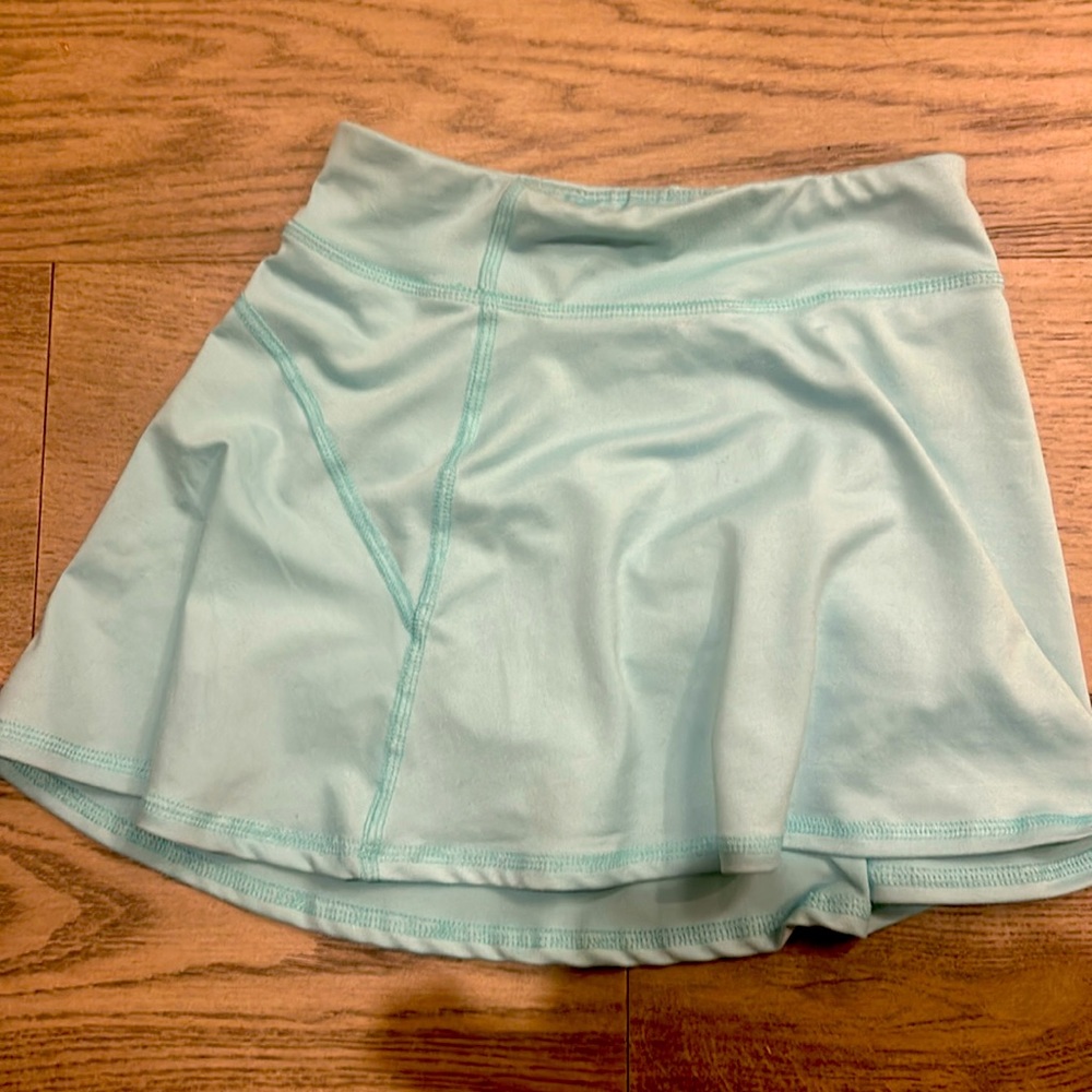 Light blue skort